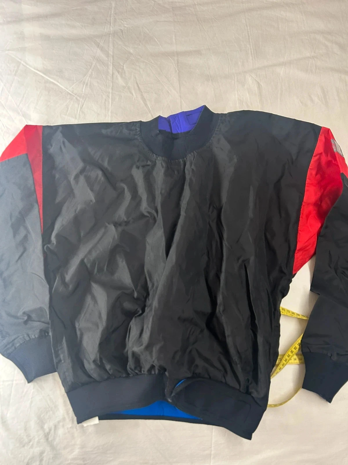 Zwarte vintage winddichte regenjas in retro y2k-stijl #89 – photo 2